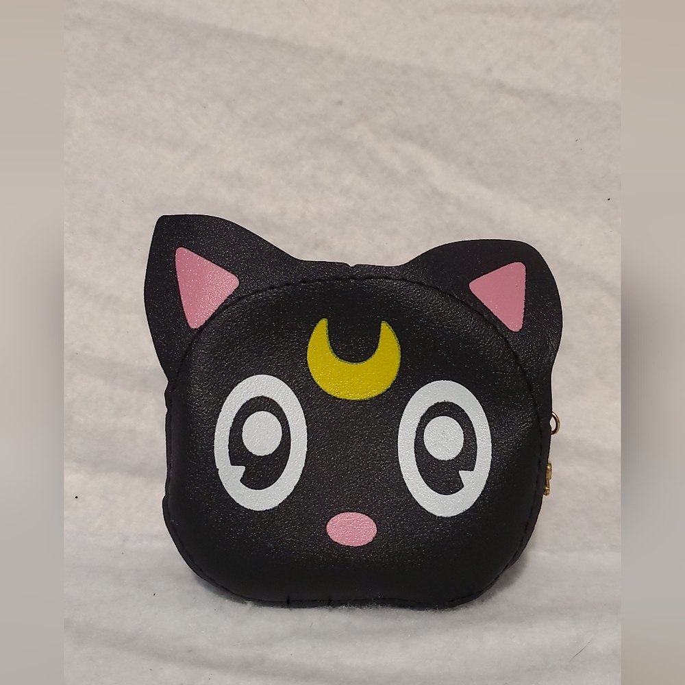 salior moon cat purse coin handbag